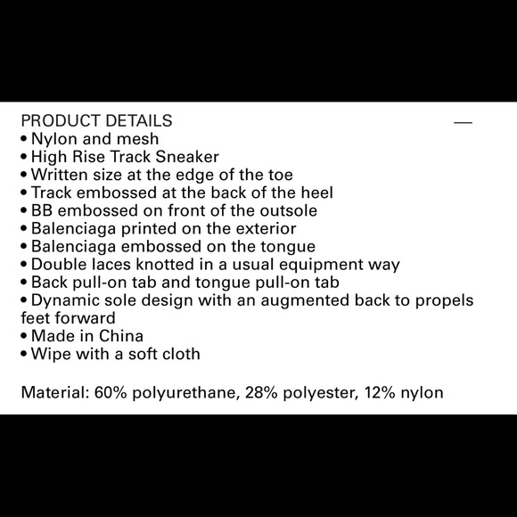 Balenciaga Track Hike Sneakers - Picture 9 of 9